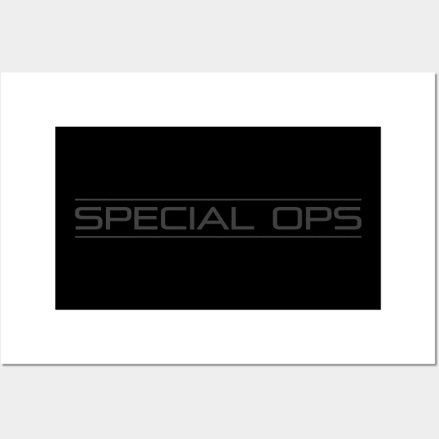 SPECIAL OPS (S.O) Wall Art by DanielVind